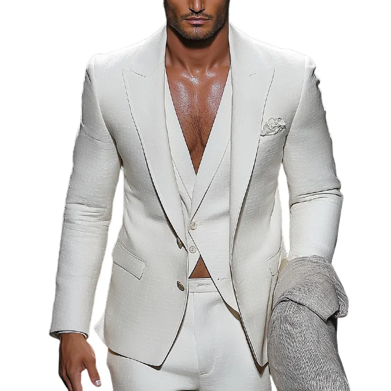 Men's Vintage Casual Solid Color Single Breasted Blazer MTA3078F7TO sold by Manly