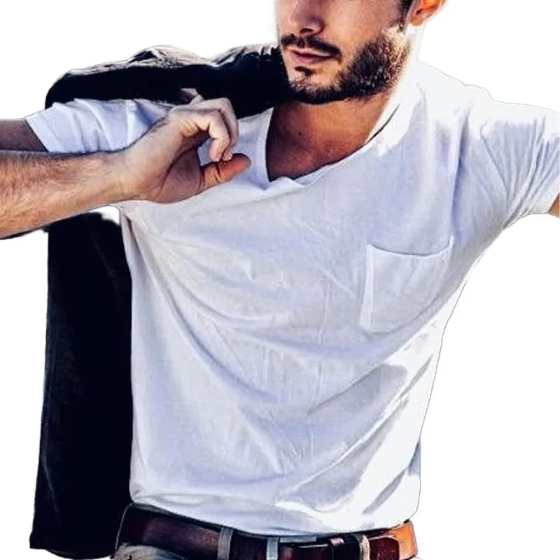 Men's Cotton Round Neck Short Sleeve T-Shirt 22521431X sold by Manly