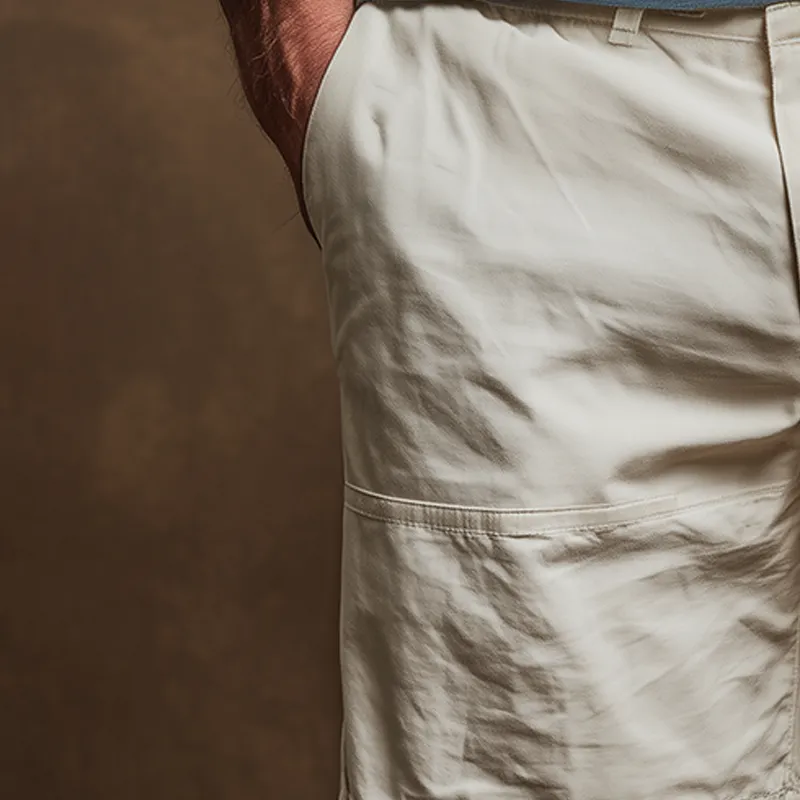 Men's Summer Fashion Printed Cotton Blended Casual Shorts MTA0225G5P sold by Manly product image thumbnail 3