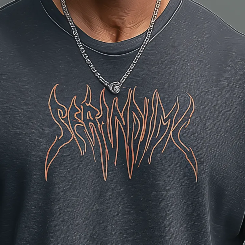 Men's Summer Fashion Printed Cotton Blended Sleeveless Tank Top MTA0566G6P sold by Manly product image thumbnail 3