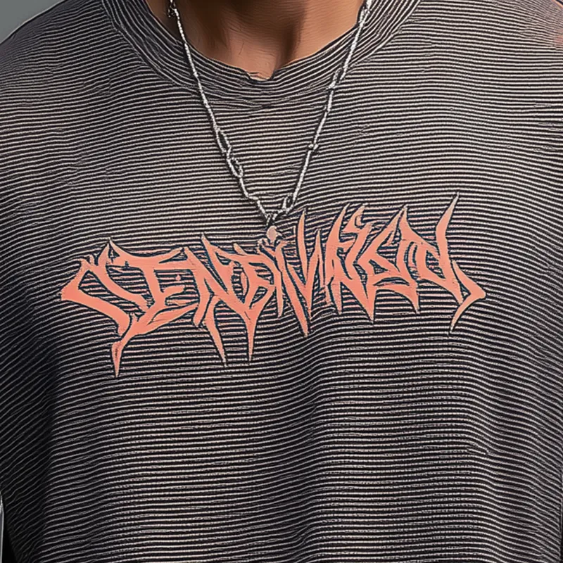 Men's Summer Fashion Printed Polyester Blended Sleeveless Tank Top MTA0541G2P sold by Manly product image thumbnail 3