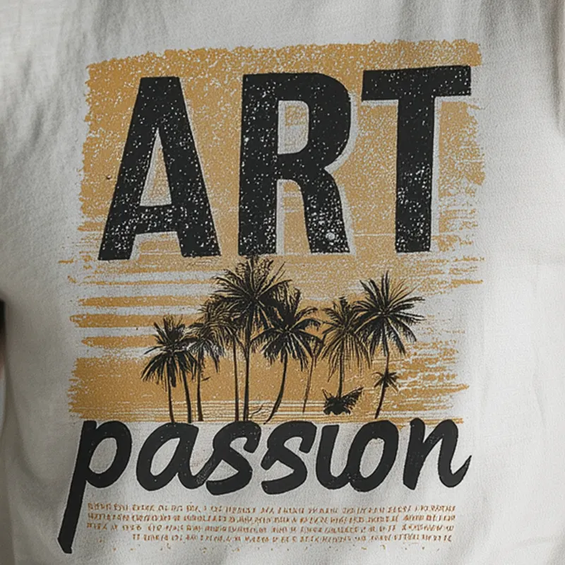 Men's Summer Fashion Printed Cotton Blended Sleeveless Tank Top MTA0519G3P sold by Manly product image thumbnail 3