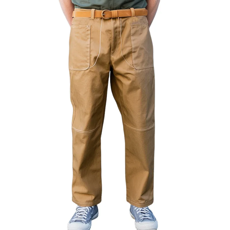 Men's Classic Retro Straight Cargo Pants MTA0505G2U sold by Manly