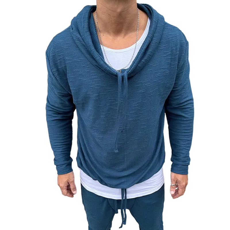 Men's Cotton Vintage Drawstring Hoodie MTA0455G9TO sold by Manly