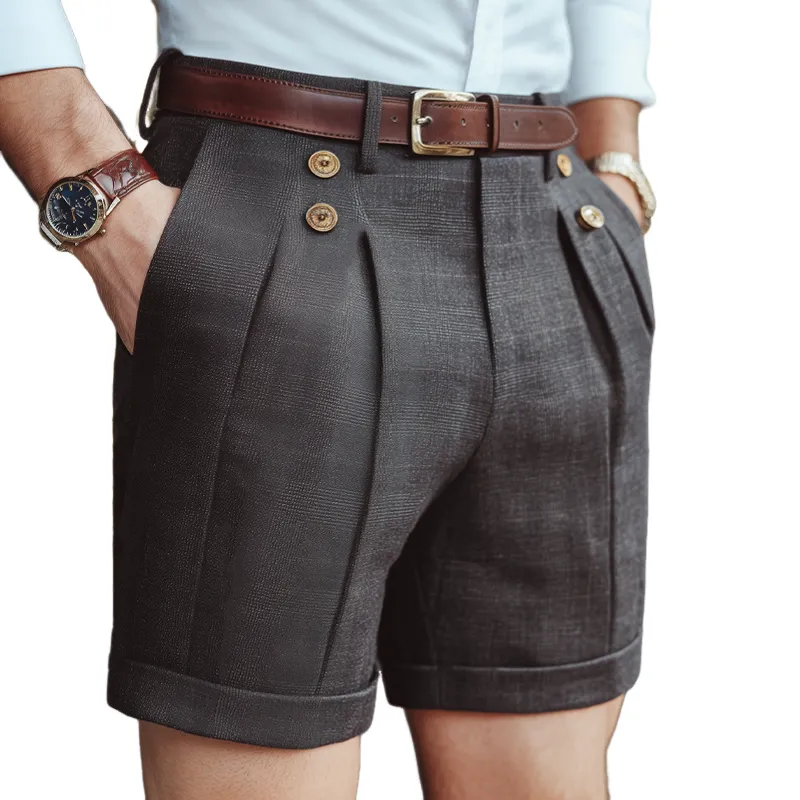 Men's Summer Classic Business Suit Shorts MTA0461G3U sold by Manly