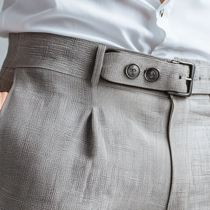 Men's Summer Basic Classic Textured Shorts MTA0488G0U sold by Manly product image thumbnail 3