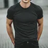 Men's Cotton Vintage Casual Round Neck Short Sleeve T-Shirt MTA0738G1TO sold by Manly