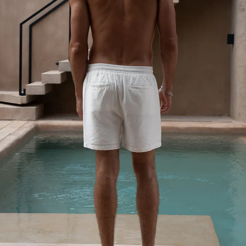 Men's Summer Casual Beach Vacation Cotton Blended Printed Shorts MTA0972G0K sold by Manly product image thumbnail 3