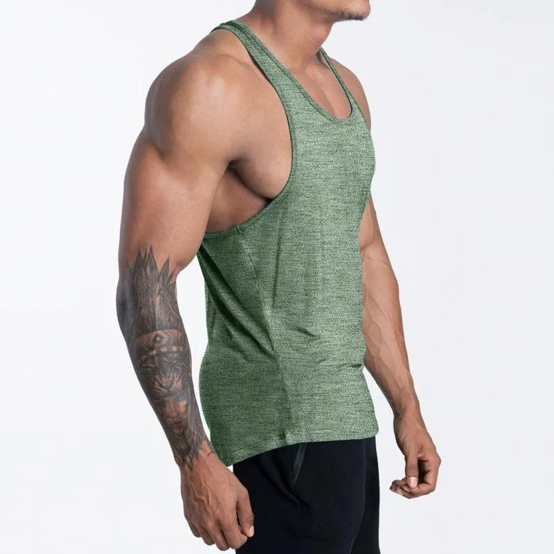 Men's Casual Sports Quick-Drying Racer Tank Top 51657679M sold by Manly product image thumbnail 5