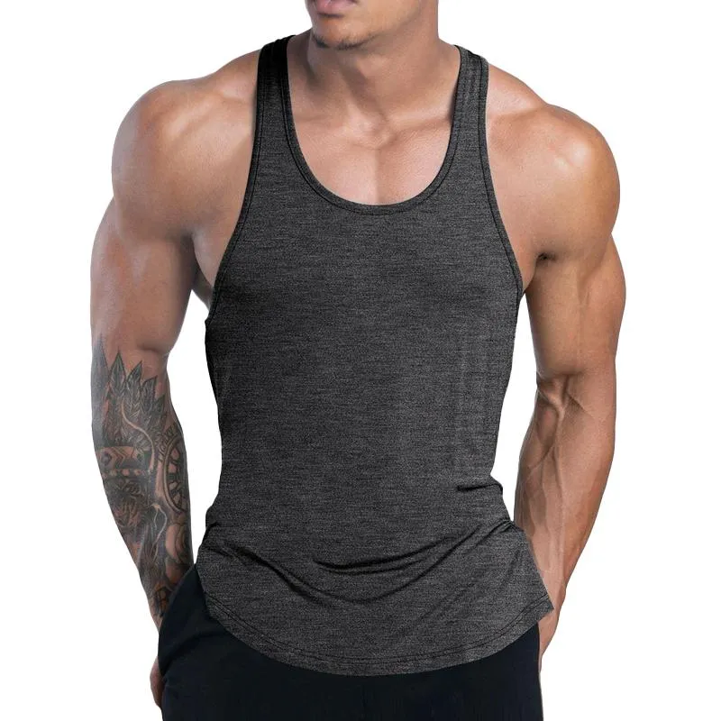 Men's Casual Sports Quick-Drying Racer Tank Top 51657679M sold by Manly product image thumbnail 3