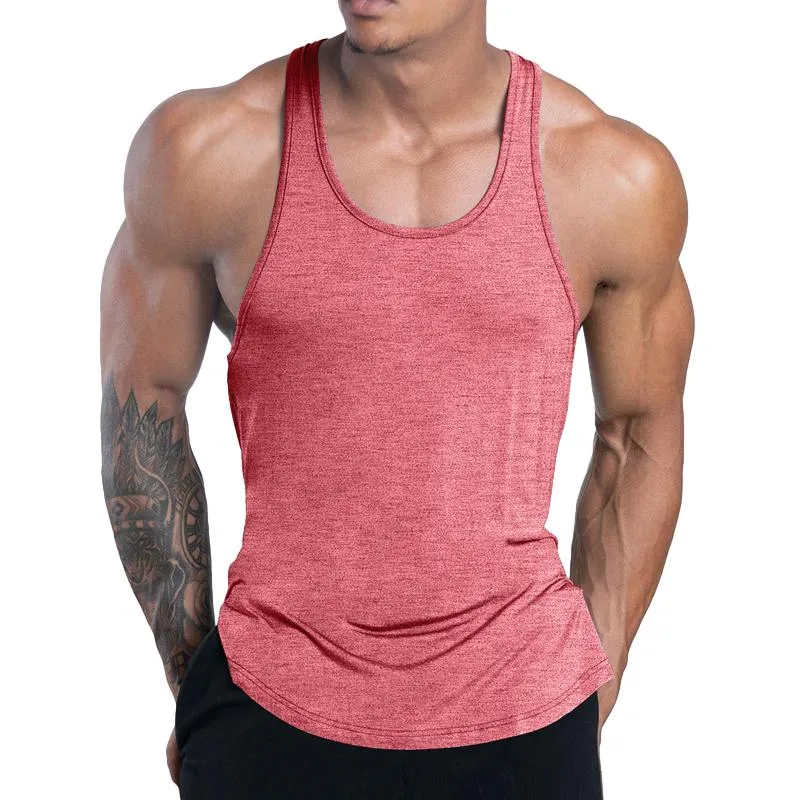 Men's Casual Sports Quick-Drying Racer Tank Top 51657679M sold by Manly product image thumbnail 2