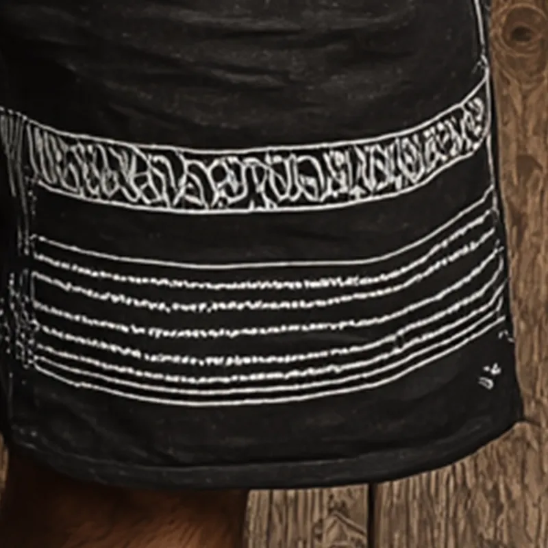 Men's Summer Fashion Printed Cotton Blended Casual Shorts MTA1504G0P sold by Manly product image thumbnail 3