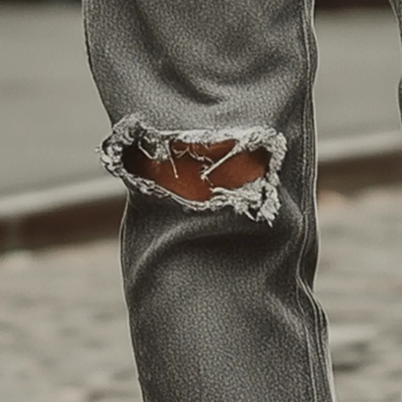 Men's Summer Fashion Washed Ripped Jeans MTA1464G9P sold by Manly product image thumbnail 3