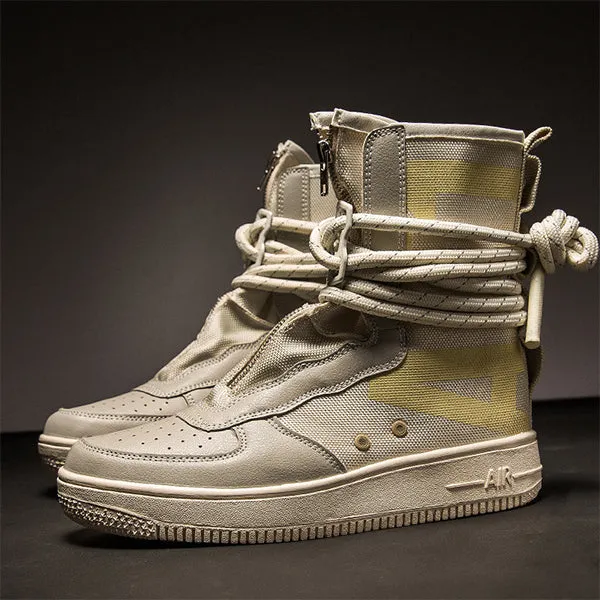 MEN'S PREMIUM PU LEATHER HIGH-CUT BOOTS MTA1872G0I sold by Manly product image thumbnail 3