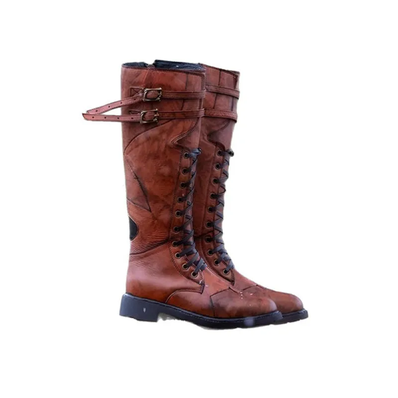 MEN'S VINTAGE LACE-UP ADVENTURE BOOTS MTA1774G4I sold by Manly