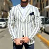 Men's Retro Casual Striped Print Blazer MTA2115G0TO sold by Manly