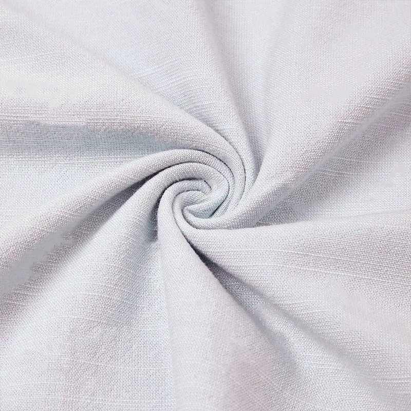 Men's Cotton And Linen Solid Color Raw Edge V-neck Short-sleeved T-shirt MTA2163G0X sold by Manly product image thumbnail 5