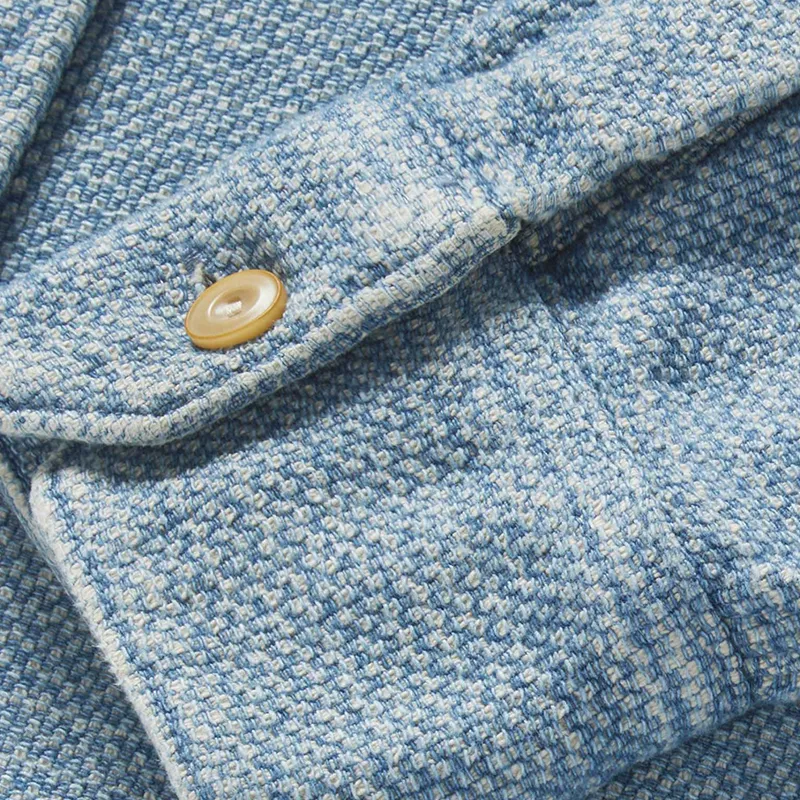 Men's Stylish Woven Long-Sleeved Shirt MTA2835G0P sold by Manly product image thumbnail 4