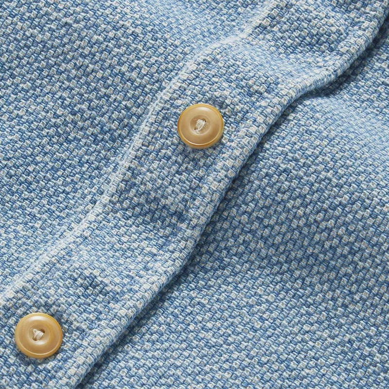 Men's Stylish Woven Long-Sleeved Shirt MTA2835G0P sold by Manly product image thumbnail 3