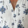 Men's Simple Printed Linen Long-Sleeved Shirt MTA3015G8P sold by Manly