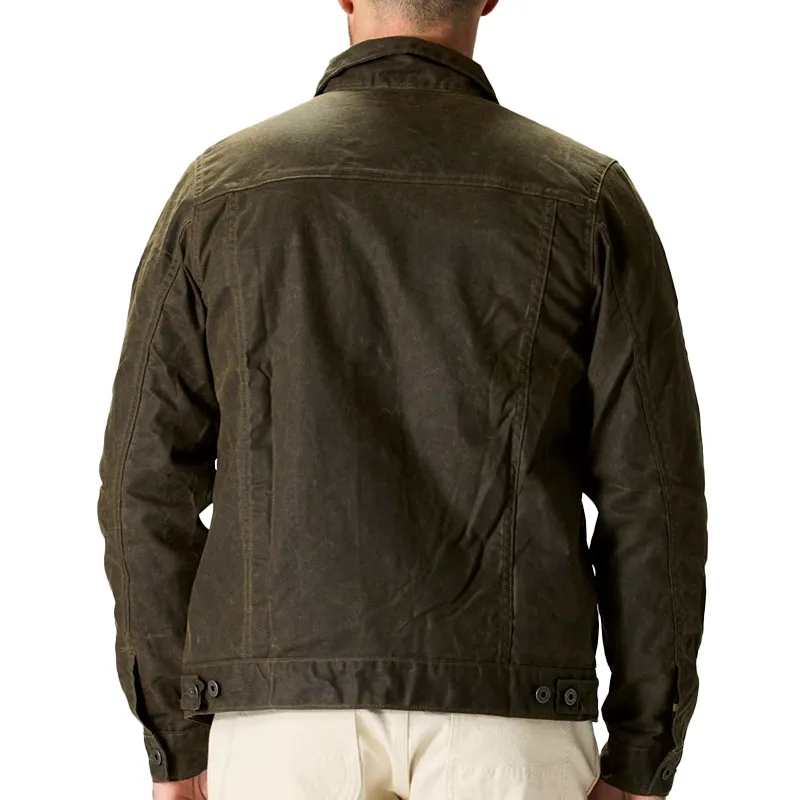Men's Vintage Distressed Thin Cotton Jacket MTA0150H8P sold by Manly product image thumbnail 2