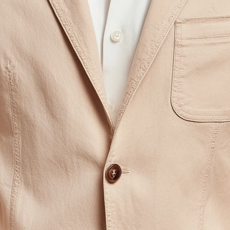 Men's Simple Washed Cotton Suit Jacket MTA0122H3P sold by Manly product image thumbnail 5