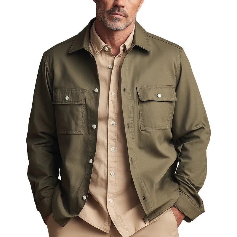 Men's Vintage Cotton Blend Jacket MTA0195H2P sold by Manly