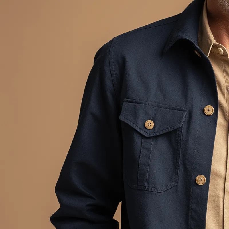 Men's Vintage Cotton Blend Jacket (Lined) MTA0132H9P sold by Manly product image thumbnail 3