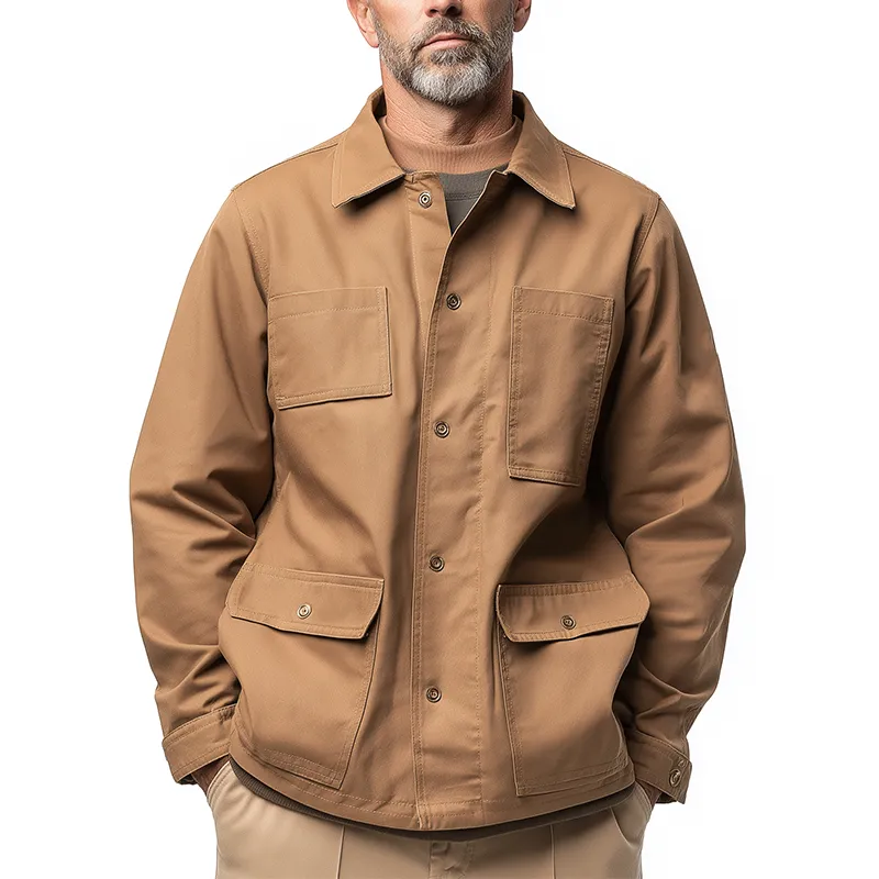 Men's Vintage Cotton Blend Jacket MTA0555H0P sold by Manly