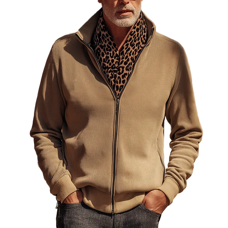 Men's Vintage Ribbed Textured Long Sleeve Jacket MTA1180H8P sold by Manly