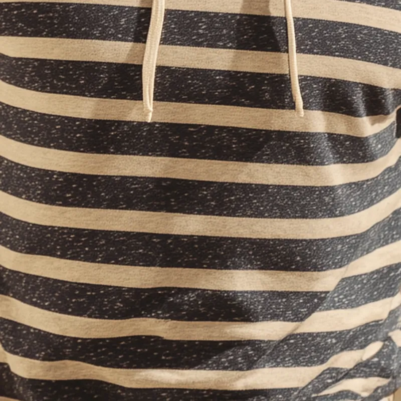 Men's Fashion Striped Print Cotton Blend Hooded Sweatshirt MTA1321H1P sold by Manly product image thumbnail 3