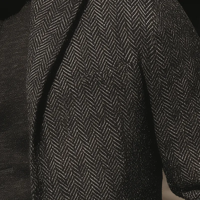 Men's Vintage Herringbone Cotton Blend Blazer MTA1344H6P sold by Manly product image thumbnail 3