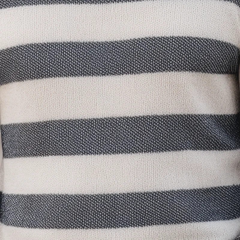 Men's Fashion Striped Knitted Long Sleeve Sweater MTA1368H9P sold by Manly product image thumbnail 3