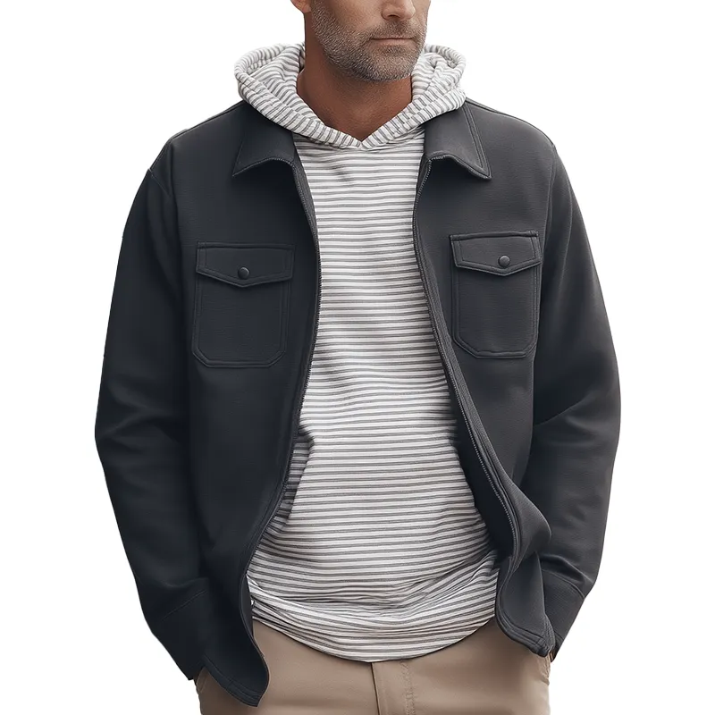 Men's Vintage Cotton Blend Jacket MTA1354H3P sold by Manly