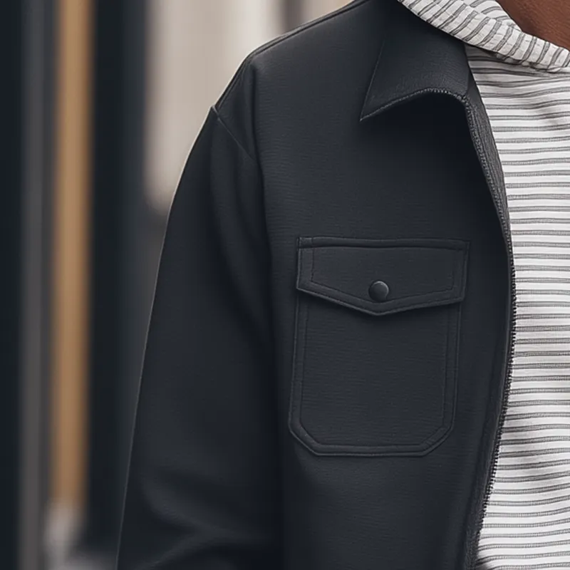 Men's Vintage Cotton Blend Jacket MTA1354H3P sold by Manly product image thumbnail 3