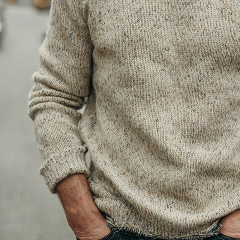 Men's Casual Round Neck Long Sleeve Knitted Pullover Sweater MTA1381H0X sold by Manly product image thumbnail 4