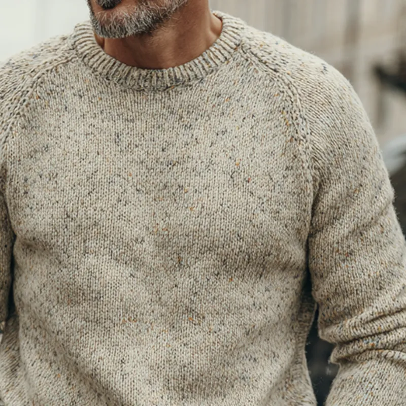 Men's Casual Round Neck Long Sleeve Knitted Pullover Sweater MTA1381H0X sold by Manly product image thumbnail 3