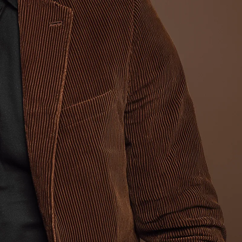 Men's Vintage Solid Corduroy Blazer MTA1258H6P sold by Manly product image thumbnail 3