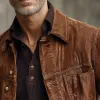 Men's Vintage Corduroy Lapel Single Breasted Jacket MTA1461H4X sold by Manly
