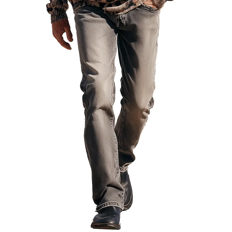 Men's Vintage Washed Denim Trousers MTA1461H7P sold by Manly