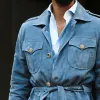 Men's Vintage Casual Suede Multi-Pocket Lapel Jacket MTA1372H9TO sold by Manly