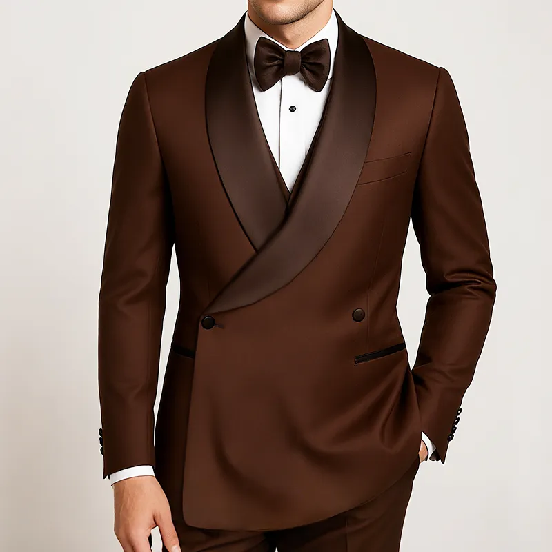 Men's Vintage Casual Business Satin Blazer MTA1390H5TO sold by Manly product image thumbnail 2