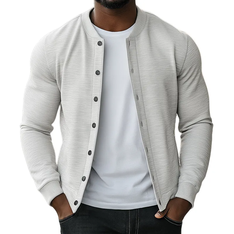 Men's Retro Casual Street Sports Sweatshirt Jacket MTA1944H5TO sold by Manly