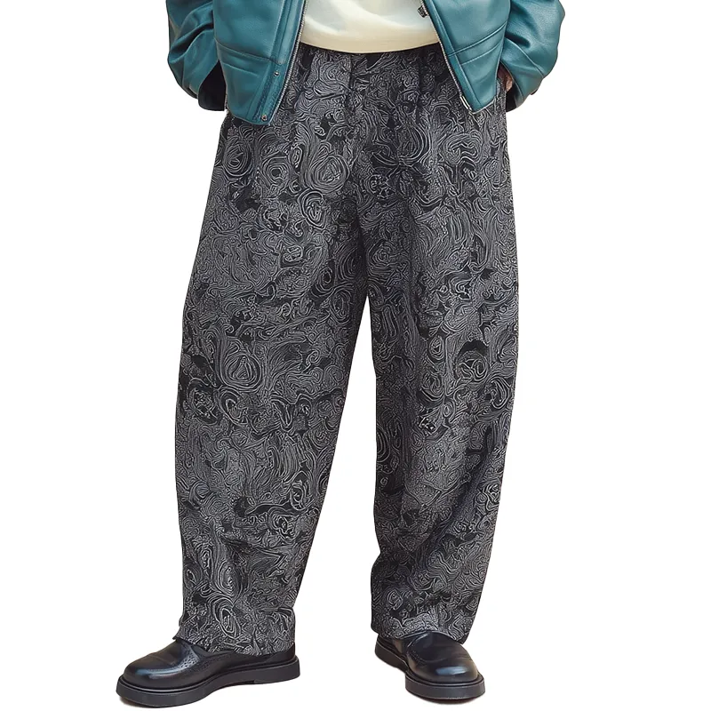 Men's Fashion Printed Cotton Blend Casual Pants MTA2944H1P sold by Manly