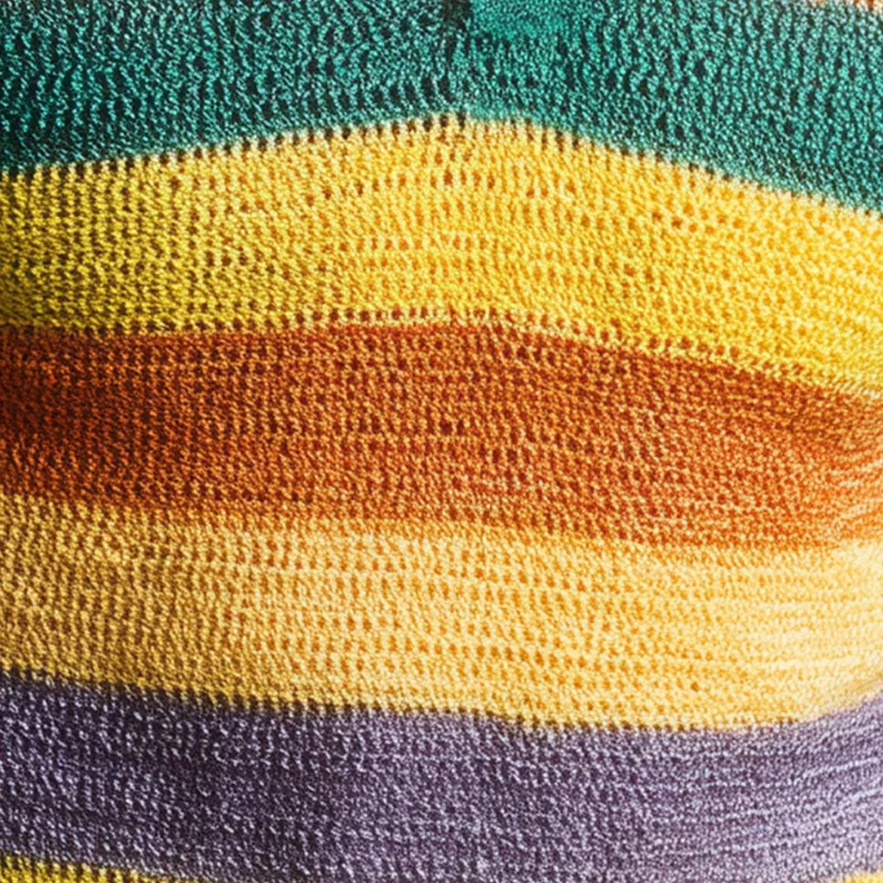 Men's Fashion Contrast Stripe Knitted Polo Neck Sweater MTA2994H0P sold by Manly product image thumbnail 3