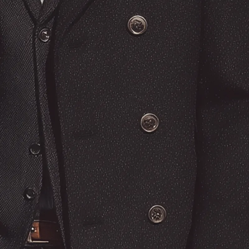 Men's Retro Light Business Solid Color Imitation Wool Long Warm Coat MTA1161I8P sold by Manly product image thumbnail 3