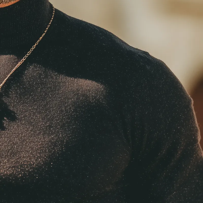 Men's Classic Business-style Stretch Turtleneck Sweater MTA1582I9U MTA1582I9U sold by Manly product image thumbnail 3