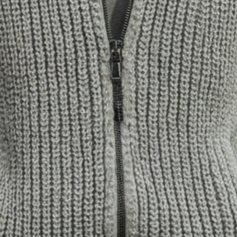 Men's Winter Fashion Cotton Knitted Striped Hooded Cardigan Sweater MTA1822I6P sold by Manly product image thumbnail 3