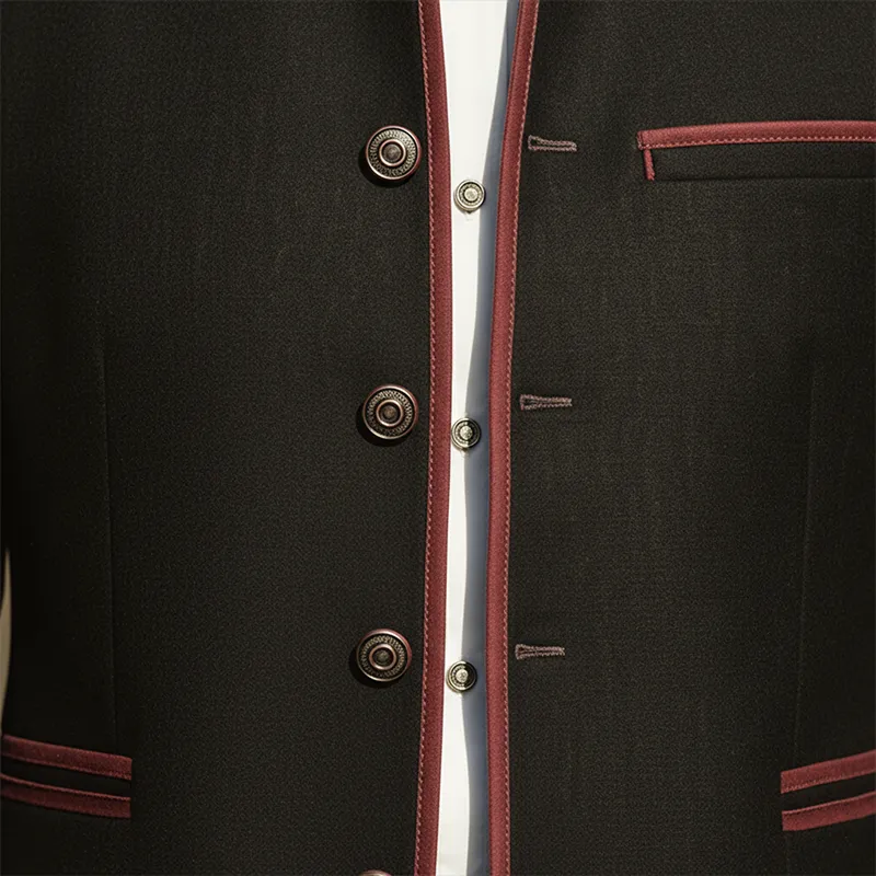 Men's Stylish Cotton-linen Blend Jacket For Autumn/winter (with Lining) MTA2302I4P sold by Manly product image thumbnail 5