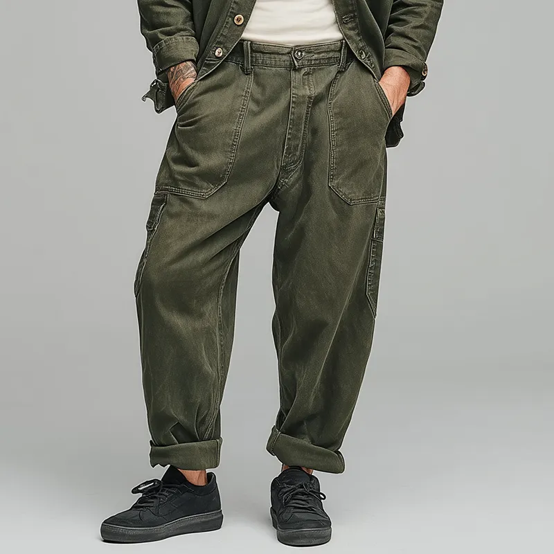 Men's Vintage Washed Distressed Jeans MTA2299I2P sold by Manly product image thumbnail 2